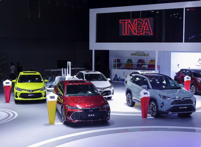 全新TNGA车型首次亮相 丰田“擎家族”齐聚展台