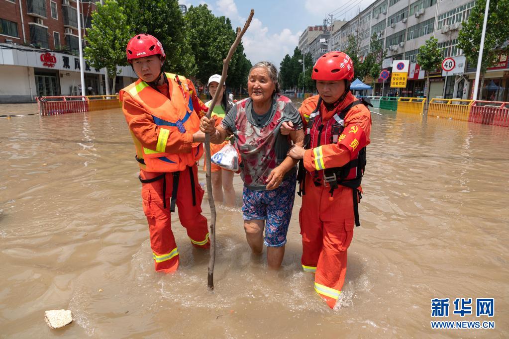 郑州中牟：救援安置有序进行